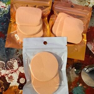 Peach Makeup Sponge Set